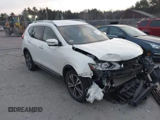 2017 Nissan Rogue SV with VIN 5N1AT2MV8HC825481, listed as a IAAI auction lot 41242184 with 102,727 mi miles. Bid and sale history available at carsss.com. Image 1.