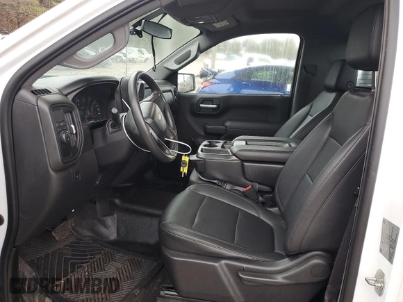 2021 Chevrolet Silverado 1500 Work Truck with VIN 3GCNWAEH7MG171743, listed as a Copart auction lot 80291414 with 46,718 mi miles and Clean Title. Bid and sale history available at carsss.com. Image 7.