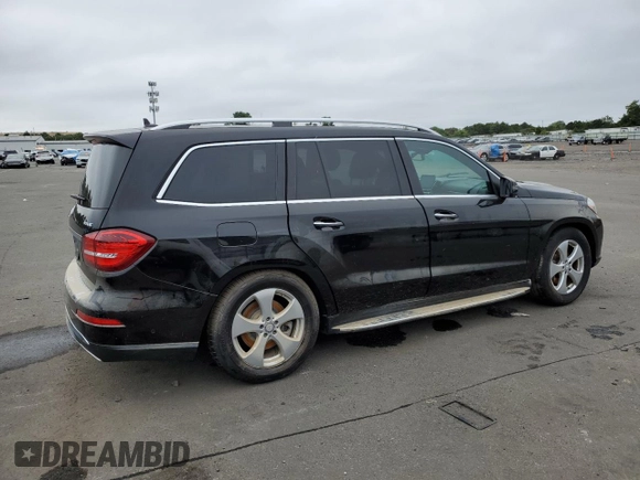 2017 Mercedes-Benz GLS 450 with VIN 4JGDF6EE1HA810438, listed as a Copart auction lot 68305714 with Not Provided miles and Salvage Title. Bid and sale history available at DreamBid. Image 3.