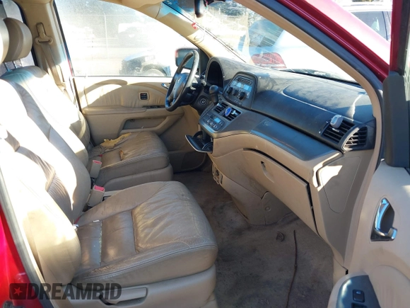 2005 Honda Odyssey TOURING with VIN 5FNRL38815B008644, listed as a IAAI auction lot 40512794 with 279,981 mi miles. Bid and sale history available at carsss.com. Image 5.