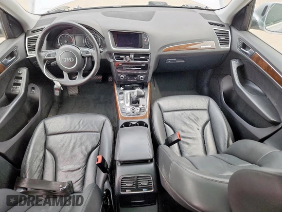 2015 Audi Q5 Premium Plus with VIN WA1DGAFP3FA008811, listed as a Copart auction lot 57514175 with Not provided miles and Salvage title. Bid and sale history available at DreamBid. Image 8.