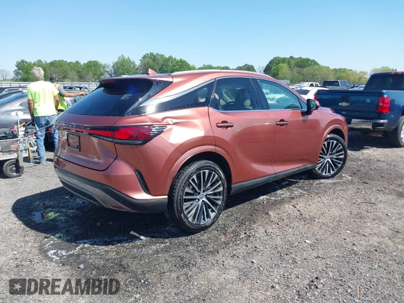 2024 Lexus RX 350 with VIN 2T2BAMCA5RC087894, listed as a IAAI auction lot 42022935 with 3,484 mi miles and . Bid and sale history available at DreamBid. Image 4.