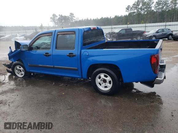 2008 GMC Canyon SLE1 with VIN 1GTCS13E788102512, listed as a Copart auction lot 43248555 with 0 mi miles and Salvage Title. Bid and sale history available at carsss.com. Image 2.