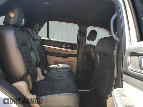 2017 Ford Explorer с VIN 1FM5K7B80HGA07802, выставлен на аукционе Copart как лот 52096805 с пробегом Не указан миль и Списание • Salvage title. История ставок и продаж доступна на DreamBid. Изображение 11.