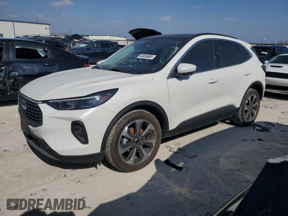 2024 Ford Escape Platinum with VIN 1FMCU9JAXRUA33229, listed as a Copart auction lot 44464685 with 5,431 mi miles and Salvage Title. Bid and sale history available at DreamBid. Image 1.
