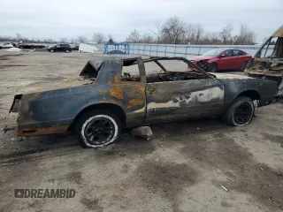 1987 Chevrolet Monte Carlo с VIN 1G1GZ11G2HP106631, выставлен на аукционе Copart как лот 50216785 с пробегом Не указан миль и На запчасти • Non repairable. История ставок и продаж доступна на DreamBid. Изображение 3.