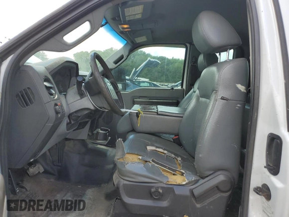 2011 Ford F-250 XL with VIN 1FT7X2BTXBEC51241, listed as a Copart auction lot 56174055 with 232,259 mi miles and Salvage title. Bid and sale history available at DreamBid. Image 7.