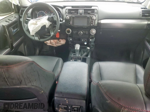 2019 Toyota 4Runner SR5 with VIN JTEBU5JR6K5721383, listed as a Copart auction lot 59556525 with 82,108 mi miles and Salvage title. Bid and sale history available at DreamBid. Image 8.
