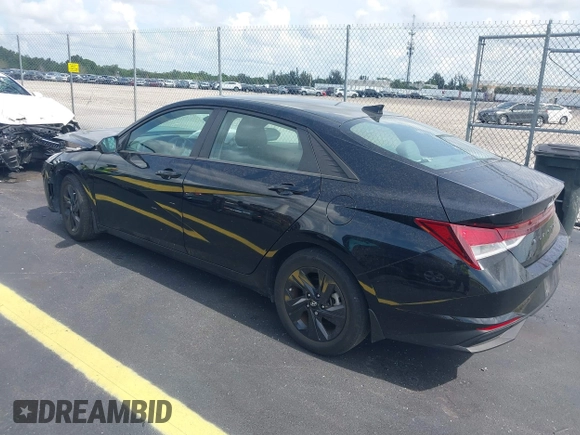 2023 Hyundai Elantra SEL with VIN 5NPLM4AG9PH101104, listed as a IAAI auction lot 42390914 with 19,614 mi miles and . Bid and sale history available at DreamBid. Image 3.