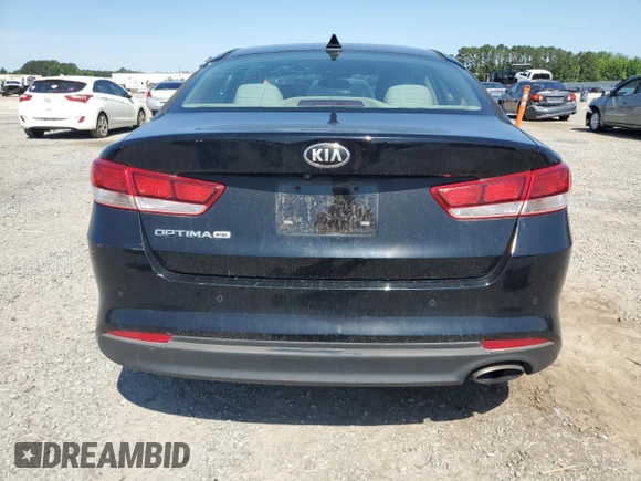 2018 Kia Optima LX с VIN 5XXGT4L32JG178429, выставлен на аукционе Copart как лот 59954325 с пробегом 73 282 миль миль и Списание • Salvage title. История ставок и продаж доступна на DreamBid. Изображение 6.