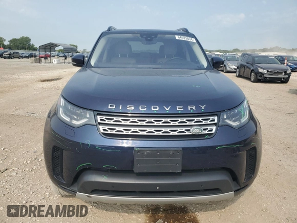 2017 Land Rover Discovery HSE with VIN SALRRBBV8HA041797, listed as a Copart auction lot 64623834 with 86,585 mi miles and Salvage Title. Bid and sale history available at carsss.com. Image 5.