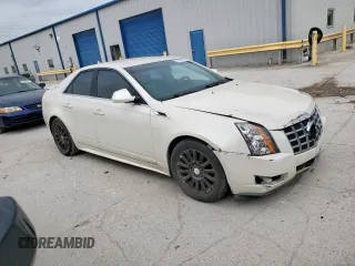2013 Cadillac CTS Luxury with VIN 1G6DE5E52D0118645, listed as a Copart auction lot 54582005 with 189,789 mi miles and Clean title. Bid and sale history available at DreamBid. Image 4.