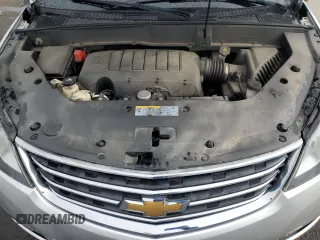2015 Chevrolet Traverse LTZ with VIN 1GNKVJKD9FJ382751, listed as a Copart auction lot 50823015 with 131,877 mi miles and Salvage Title. Bid and sale history available at DreamBid. Image 12.