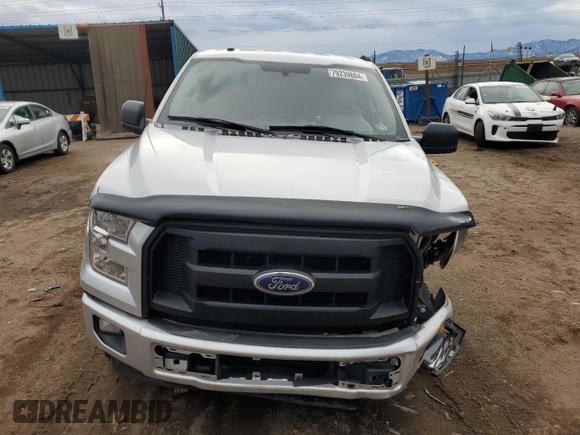 2017 Ford F-150 XL with VIN 1FTMF1CP9HKD53268, listed as a Copart auction lot 79239884 with Not provided miles and Salvage title. Bid and sale history available at DreamBid. Image 5.