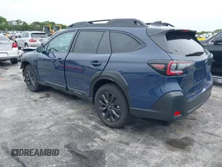 2025 Subaru Outback Onyx with VIN 4S4BTALC6S3177063, listed as a IAAI auction lot 42425905 with 6,541 mi miles and . Bid and sale history available at DreamBid. Image 3.