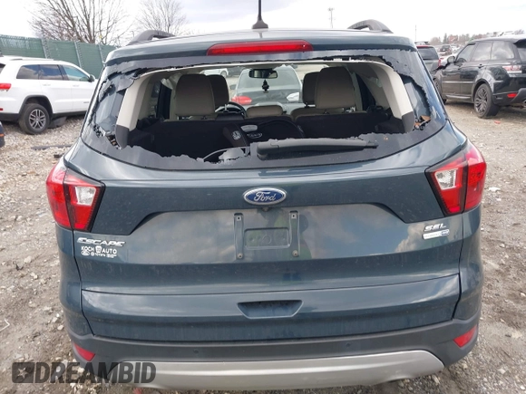 2019 Ford Escape SEL with VIN 1FMCU9HD6KUC44479, listed as a IAAI auction lot 41883497 with 98,789 mi miles. Bid and sale history available at carsss.com. Image 15.