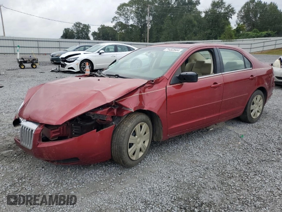 2007 Mercury Milan with VIN 3MEHM07Z27R606145, listed as a Copart auction lot 71452644 with 0 mi miles and Salvage Title. Bid and sale history available at carsss.com. Image 1.