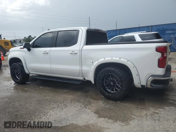 2020 Chevrolet Silverado 1500 LT with VIN 3GCPWCET0LG421797, listed as a Copart auction lot 69507264 with 72,047 mi miles and Non Repairable. Bid and sale history available at DreamBid. Image 2.