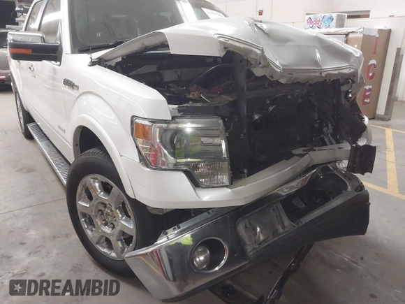 2013 Ford F-150 XL with VIN 1FTFW1CTXDKE87139, listed as a IAAI auction lot 41857584 with 156,837 mi miles and . Bid and sale history available at carsss.com. Image 6.