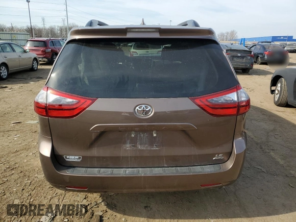 2020 Toyota Sienna LE с VIN 5TDJZ3DCXLS244904, выставлен на аукционе Copart как лот 49232455 с пробегом 125 791 миль миль и На запчасти • Non repairable. История ставок и продаж доступна на DreamBid. Изображение 6.