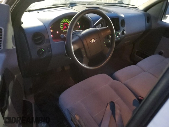 2007 Ford F-150 XL with VIN 1FTRF14VX7KB40508, listed as a Copart auction lot 86627524 with 143,868 mi miles and Clean title. Bid and sale history available at DreamBid. Image 8.