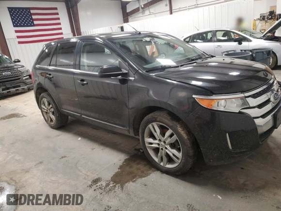 2013 Ford Edge Limited with VIN 2FMDK4KC3DBB62280, listed as a Copart auction lot 51434265 with Not Provided miles and Salvage Title. Bid and sale history available at carsss.com. Image 4.