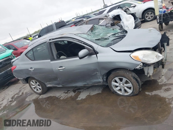 2014 Nissan Versa SV with VIN 3N1CN7AP0EL856205, listed as a IAAI auction lot 41893652 with 126,489 mi miles. Bid and sale history available at carsss.com. Image 13.