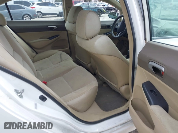 2008 Honda Civic LX with VIN 2HGFA16528H519995, listed as a IAAI auction lot 41400248 with 166,460 mi miles and . Bid and sale history available at DreamBid. Image 8.