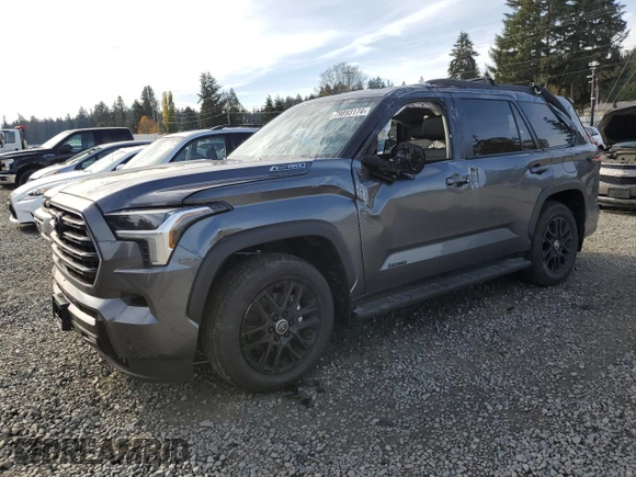 2024 Toyota Sequoia SR5 with VIN 7SVAAABA5RX043207, listed as a Copart auction lot 79893174 with 0 mi miles and Salvage Title. Bid and sale history available at carsss.com. Image 1.