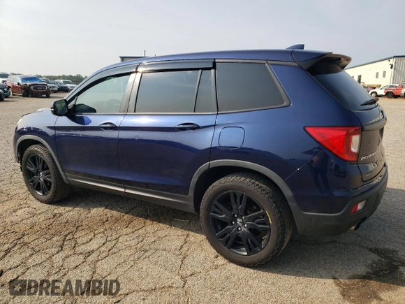 2019 Honda Passport Sport z VIN 5FNYF8H29KB023657, wystawiony jako Copart lot #60365465 z przebiegiem 269 360 mil mil oraz Szkoda całkowita • Salvage title. Historia ofert i sprzedaży dostępna na DreamBid. Obrazek 2.