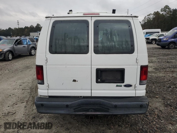 2010 Ford Econoline Cargo Commercial with VIN 1FTNE2EL8ADA54016, listed as a Copart auction lot 81127704 with 190,219 mi miles and Salvage title. Bid and sale history available at DreamBid. Image 6.