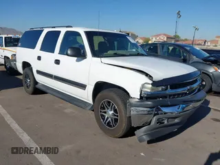 2005 Chevrolet Suburban LT with VIN 3GNEC16Z35G156200, listed as a IAAI auction lot 42543464 with 134,457 mi miles and . Bid and sale history available at DreamBid. Image 1.