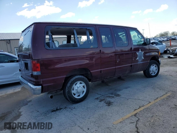 2007 Ford Econoline Passenger XL with VIN 1FBNE31L17DA19262, listed as a Copart auction lot 49344064 with 68,172 mi miles and Salvage Title. Bid and sale history available at carsss.com. Image 3.