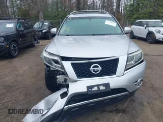 2014 Nissan Pathfinder S with VIN 5N1AR2MM3EC727461, listed as a IAAI auction lot 41789367 with 125,341 mi miles and . Bid and sale history available at DreamBid. Image 12.