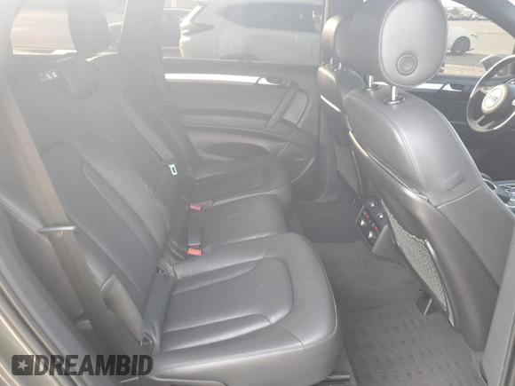 2014 Audi Q7 3.0T S line Prestige with VIN WA1DGAFE5ED002987, listed as a Copart auction lot 47359395 with 130,436 mi miles and Salvage Title. Bid and sale history available at carsss.com. Image 10.