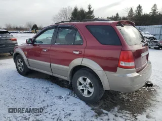2004 Kia Sorento LX with VIN KNDJC733345262341, listed as a Copart auction lot 89216065 with 143,544 mi miles and Clean Title. Bid and sale history available at carsss.com. Image 2.