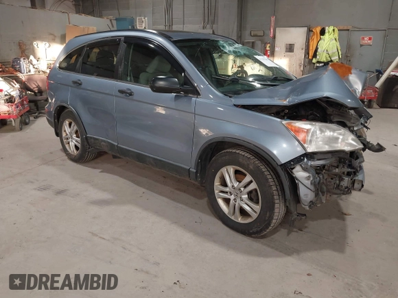 2010 Honda CR-V EX with VIN 5J6RE4H57AL015055, listed as a IAAI auction lot 41282581 with 175,237 mi miles. Bid and sale history available at carsss.com. Image 1.