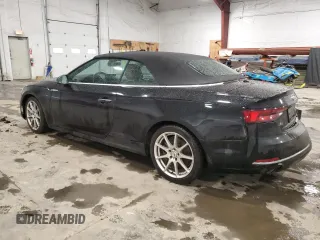 2019 Audi A5 Cabriolet Premium Plus z VIN WAUYNGF56KN006985, wystawiony jako Copart lot #56463265 z przebiegiem 27 229 mil mil oraz Szkoda całkowita • Salvage title. Historia ofert i sprzedaży dostępna na DreamBid. Obrazek 2.