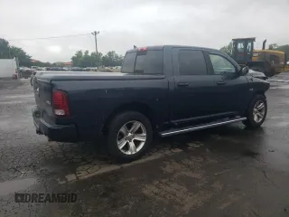 2016 Ram 1500 Sport z VIN 1C6RR7MT9GS151547, wystawiony jako Copart lot #59513865 z przebiegiem 110 763 mil mil oraz Szkoda całkowita • Salvage title. Historia ofert i sprzedaży dostępna na DreamBid. Obrazek 3.