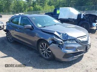 2017 Acura TLX V6 w/Technology Pkg with VIN 19UUB2F55HA005387, listed as a IAAI auction lot 42471236 with 134,909 mi miles and . Bid and sale history available at DreamBid. Image 1.