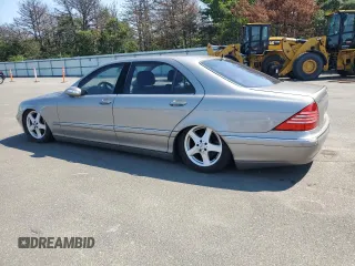 2004 Mercedes-Benz S-Class with VIN WDBNG75J24A412348, listed as a Copart auction lot 65396214 with 0 mi miles and Clean Title. Bid and sale history available at carsss.com. Image 2.