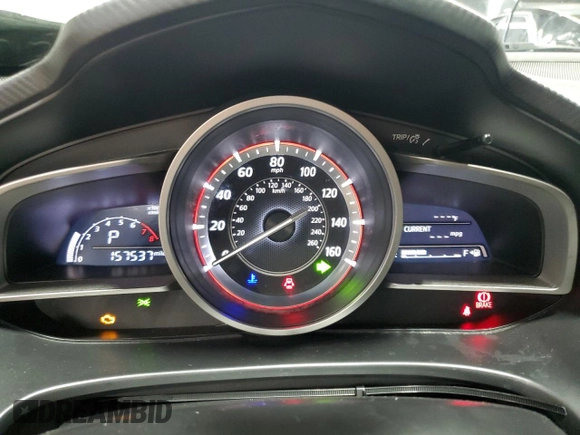 2015 Mazda 3 i Touring with VIN 3MZBM1L72FM222425, listed as a Copart auction lot 54320745 with 157,537 mi miles and Clean Title. Bid and sale history available at carsss.com. Image 9.