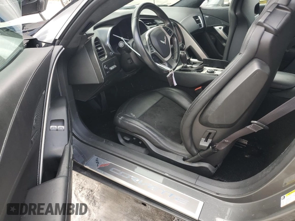 2015 Chevrolet Corvette 3LT with VIN 1G1YF2D78F5107127, listed as a Copart auction lot 86118984 with 0 mi miles and Non Repairable. Bid and sale history available at carsss.com. Image 8.