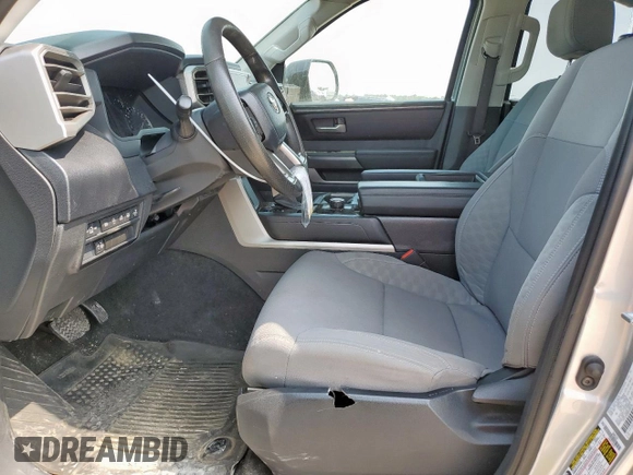 2022 Toyota Tundra SR5 with VIN 5TFLA5AB0NX009156, listed as a Copart auction lot 57852345 with 60,650 mi miles and Clean title. Bid and sale history available at DreamBid. Image 7.