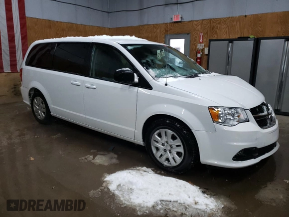 2018 Dodge Grand Caravan SE Plus with VIN 2C4RDGBG6JR231720, listed as a Copart auction lot 44309935 with 59,925 mi miles and Clean Title. Bid and sale history available at DreamBid. Image 4.