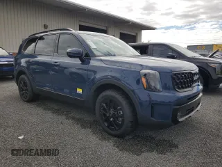 2024 Kia Telluride SX X-Line with VIN 5XYP5DGC7RG452025, listed as a Copart auction lot 81028764 with Not Provided miles and Salvage Title. Bid and sale history available at carsss.com. Image 4.