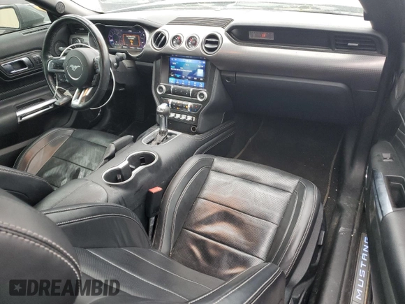 2021 Ford Mustang EcoBoost z VIN 1FATP8UD0M5150323, wystawiony jako Copart lot #49412075 z przebiegiem 62 505 mil mil oraz Szkoda całkowita • Salvage title. Historia ofert i sprzedaży dostępna na DreamBid. Obrazek 8.