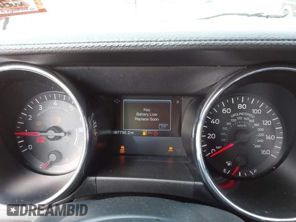 2016 Ford Mustang GT with VIN 1FA6P8CF3G5326429, listed as a IAAI auction lot 41847766 with 87,792 mi miles. Bid and sale history available at carsss.com. Image 7.