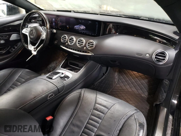 2019 Mercedes-Benz S-Class S 560 with VIN WDDXJ8GB5KA035797, listed as a Copart auction lot 45275365 with 25,799 mi miles and Salvage Title. Bid and sale history available at carsss.com. Image 8.