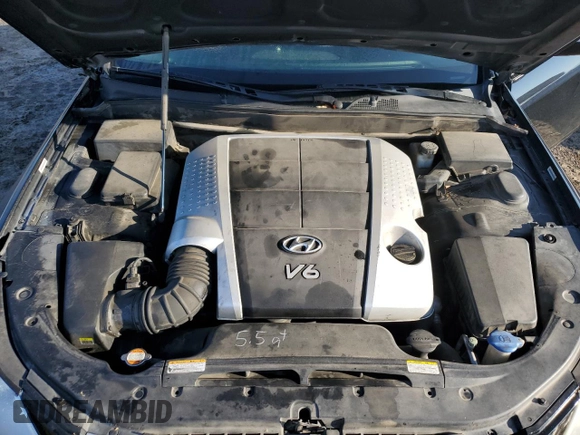 2009 Hyundai Genesis with VIN KMHGC46E09U054187, listed as a Copart auction lot 71584024 with 325,244 mi miles and Salvage Title. Bid and sale history available at carsss.com. Image 11.